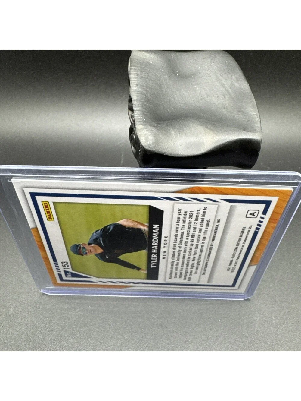 Tyler Hardman Elite Extra Edition No. 153 Autographed Panini 2021 097/204